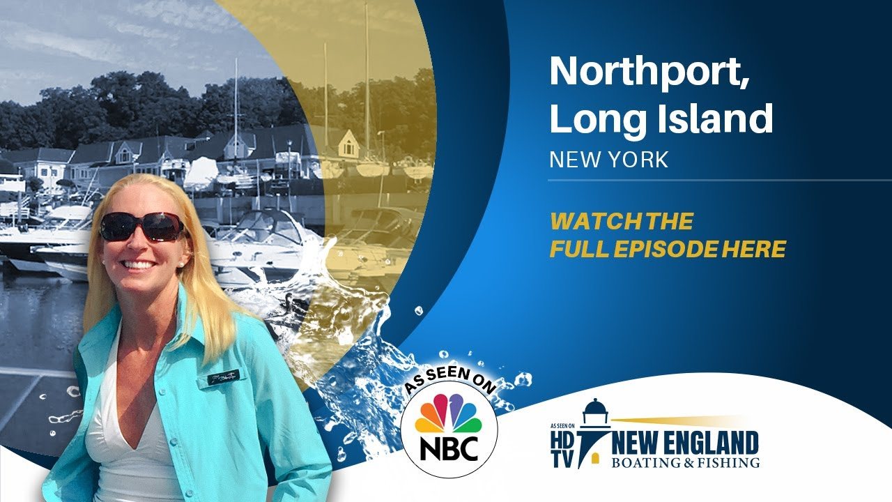 Still from New England Boating's feature on Northport Fishing Charters