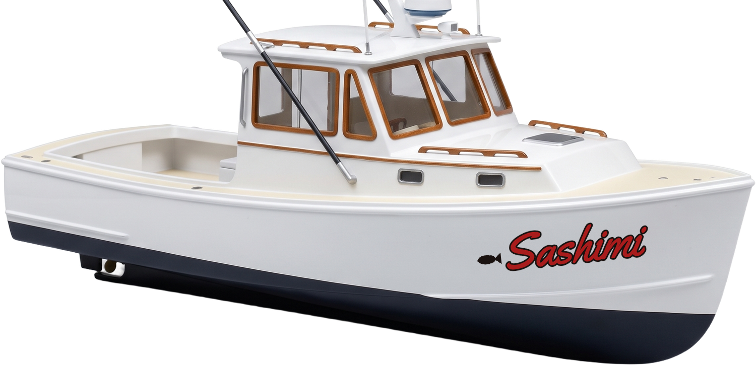 Sashimi, the 36-foot Calvin Beal Down-Easter
